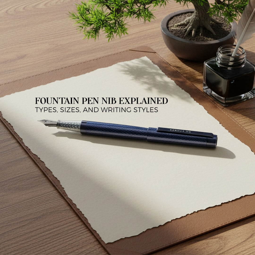 Fountain Pen Nib Explained: Types, Sizes, and Writing Styles