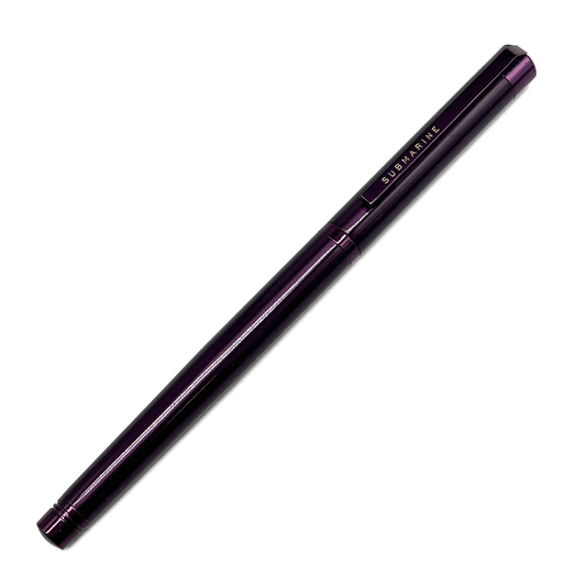 1012 Purple Plate Ball Pen & Roller Pen Combo(Pack Of 2) with combo box