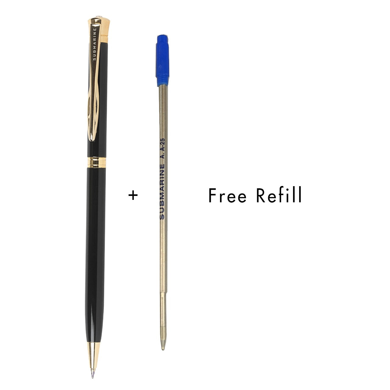 Gold Dance Ball Pen With Free Refill