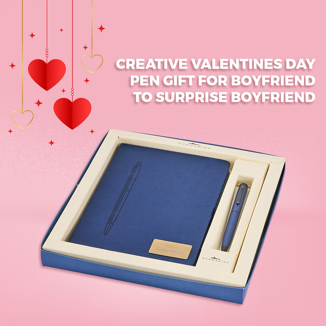 Creative Valentine’s Day Pen Gift for Boyfriend to Surprise Him