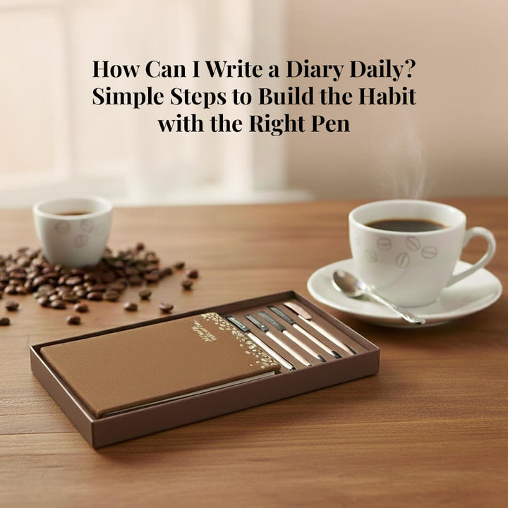 Cold Write Diary How Can I Write a Diary Daily? Simple Steps to Build the Habit with th ...