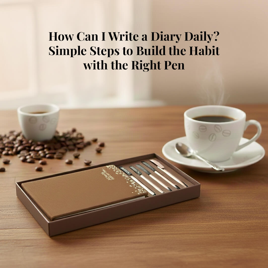 How Can I Write a Diary Daily? Simple Steps to Build the Habit with the Right Pen