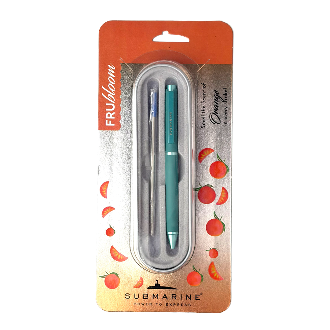 Frubloom Fresh Zesty Orange Fragrance Ball Pen