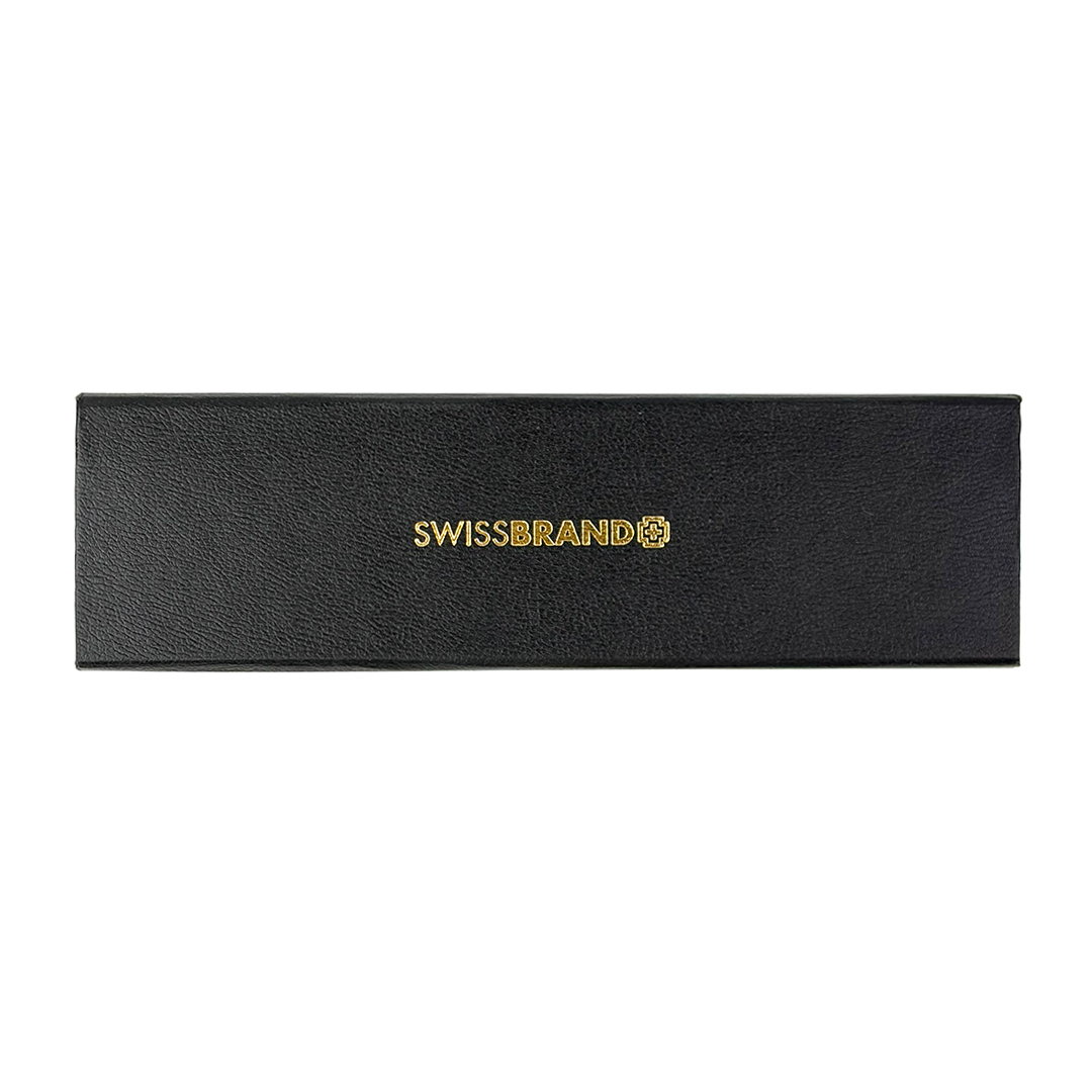 SWISSBRAND Opulent 2520 High-gloss gold lacquer Fountain Pen with gold trim