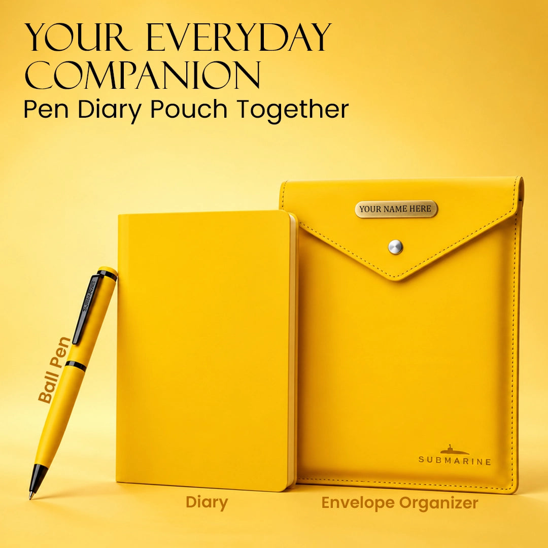 Pulse Premium Diary and Pen Set - Orange