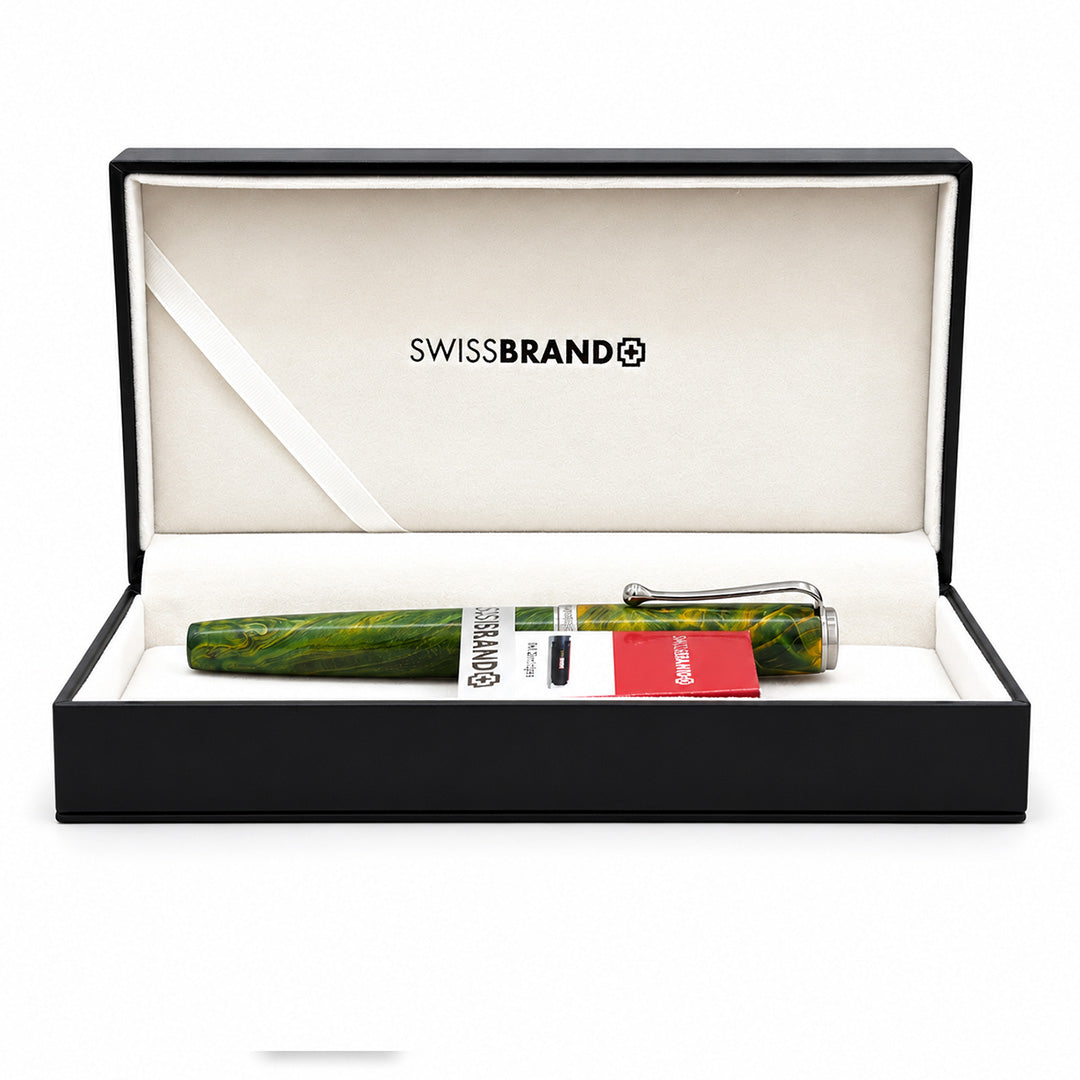 Aeterna Fountain Pen — Emerald Origin