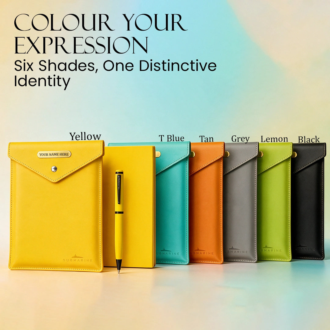 Pulse Premium Diary and Pen Set - Orange