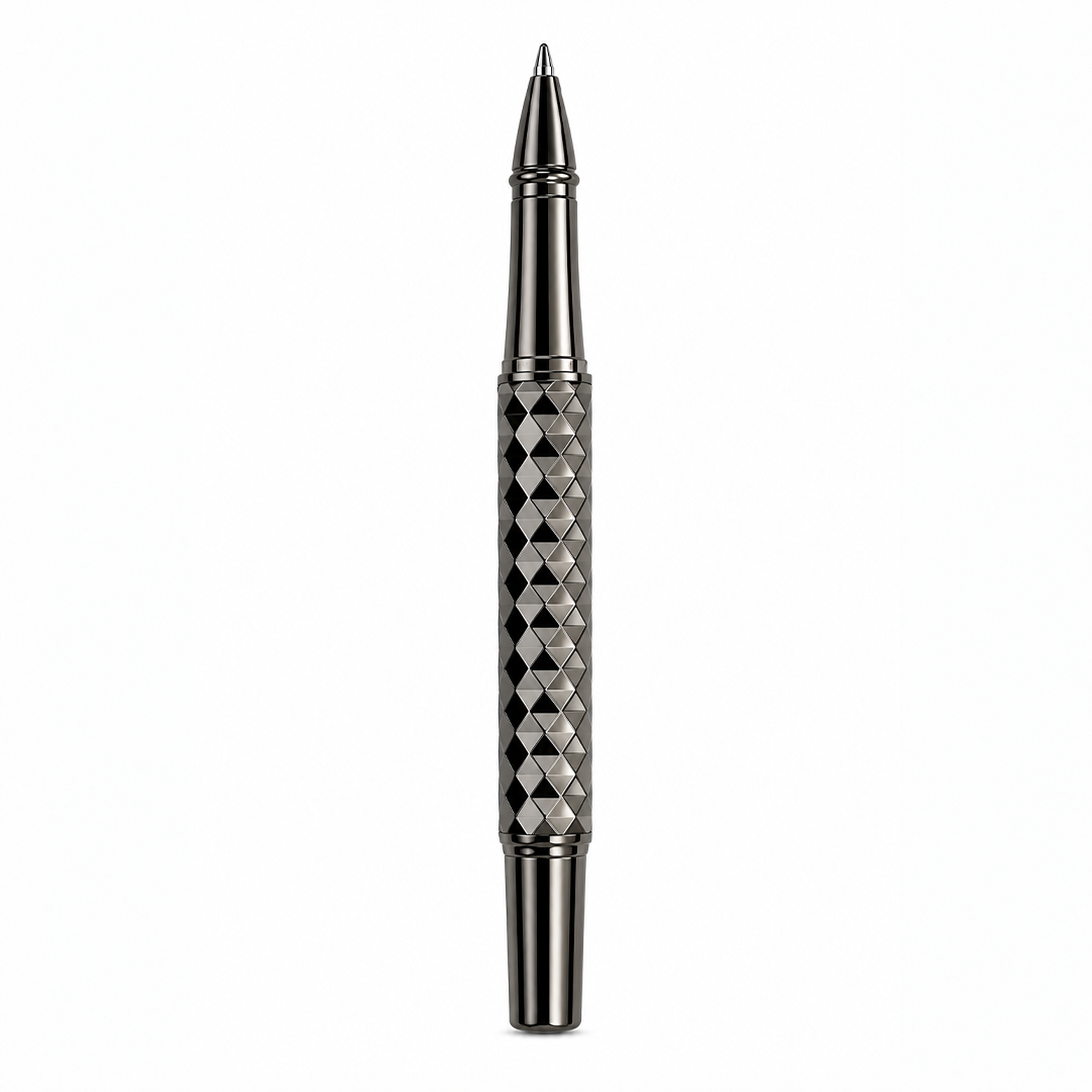 Royal Edition Lion Metal Roller Pen - Set of 2 - Gun Metal & Limited Edition