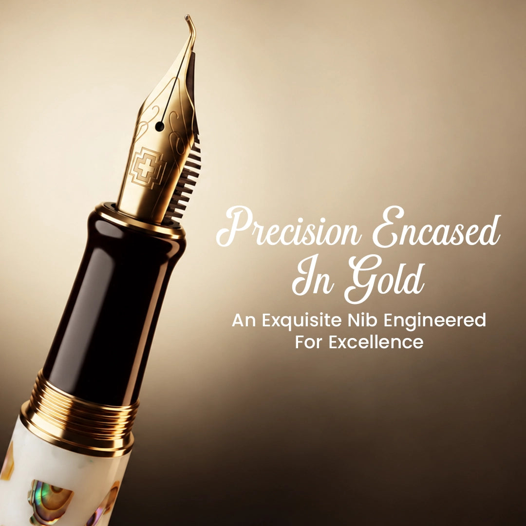 Aurelia Fude Nib Fountain Pen — Midnight Black