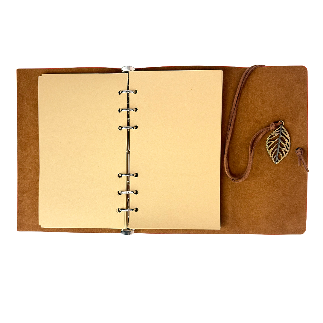 Peacock Feather Pen & Diary Set