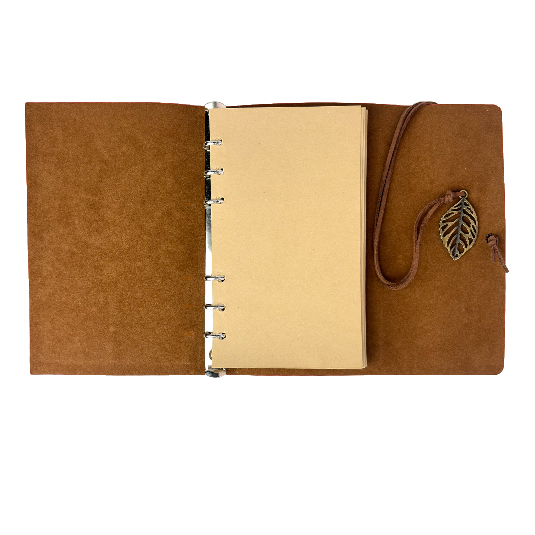Peacock Feather Pen & Diary Set