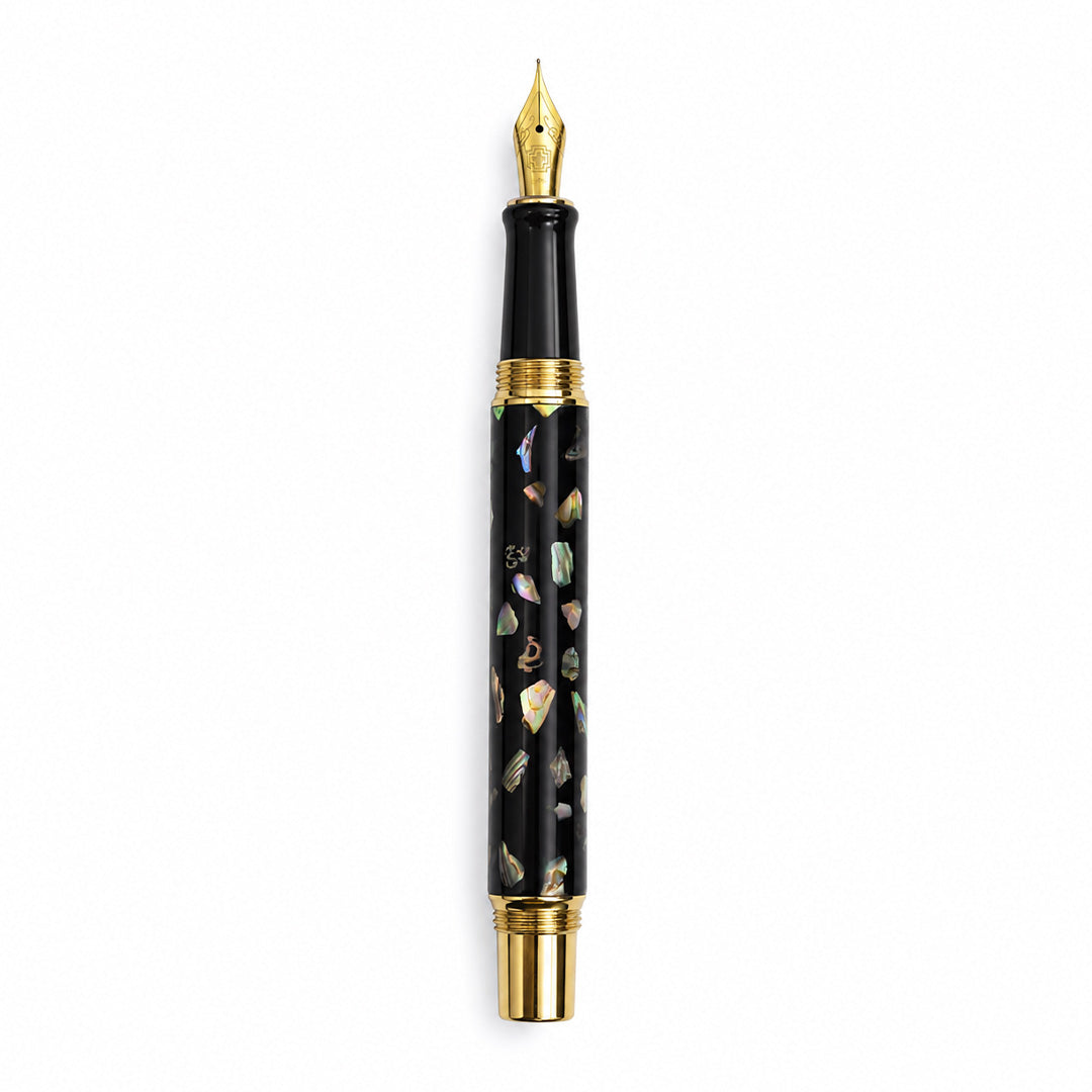 Aurelia Fude Nib Fountain Pen — Midnight Black