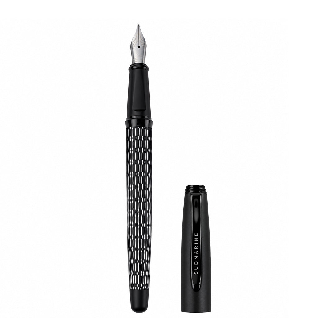 Inkspire Fountain Pen Set with 18 Ink Cartridges