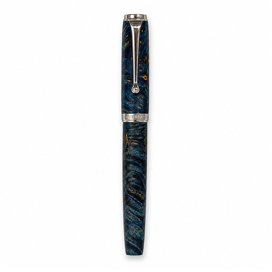 Aeterna Fountain Pen — Midnight Aegean