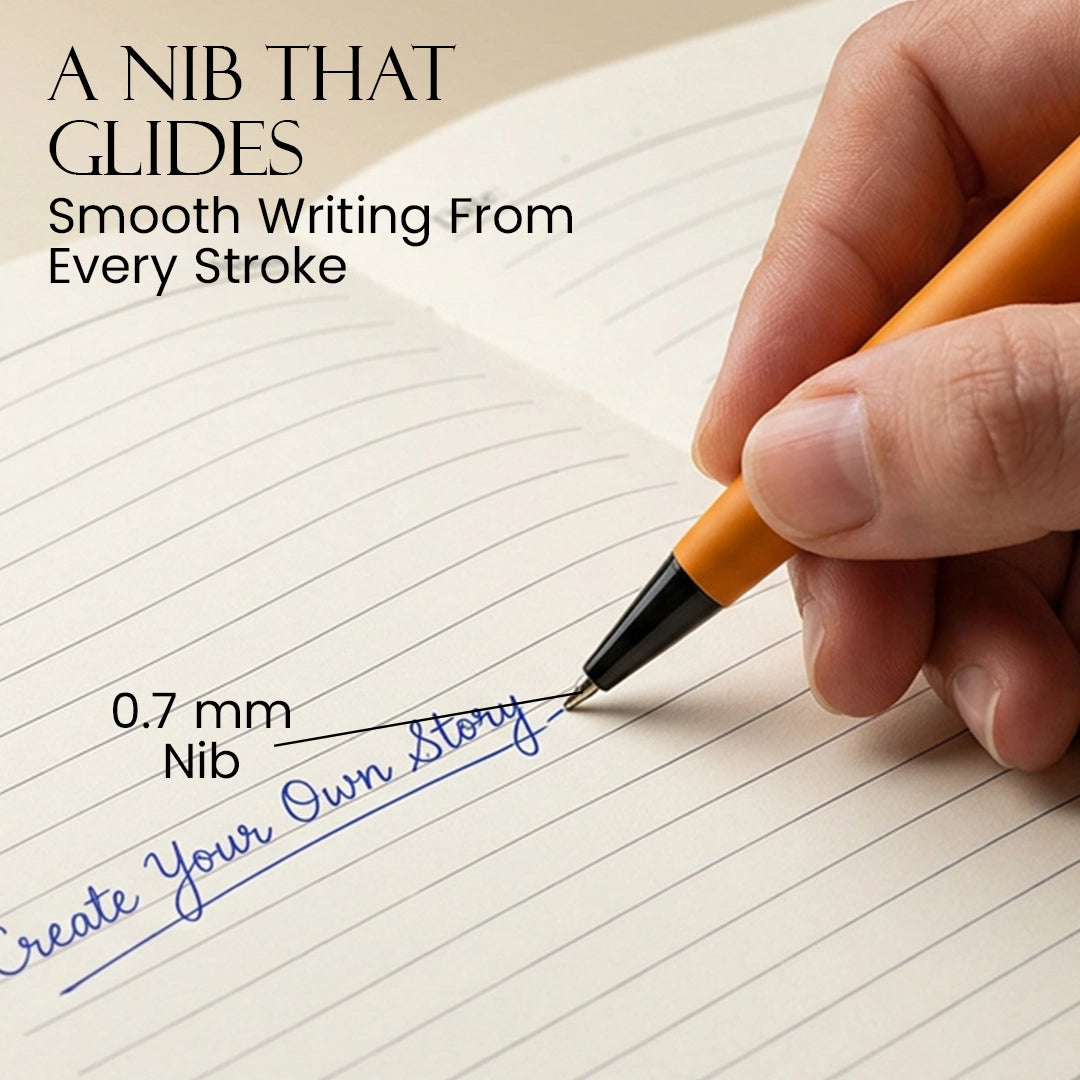 Pulse Premium Diary and Pen Set - Orange