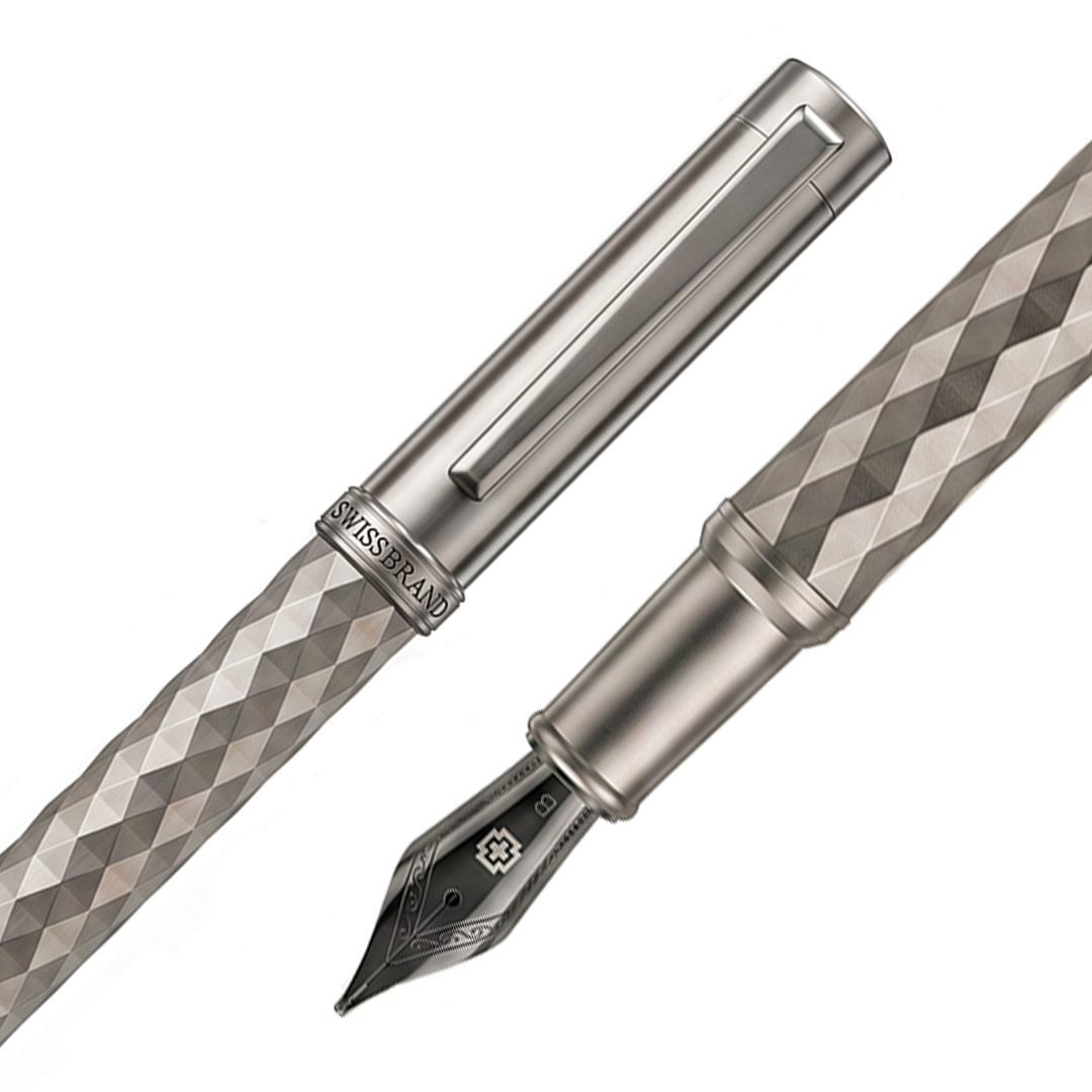 Ashler Crest Ballpoint, Rollerball & Fountain Pen Set