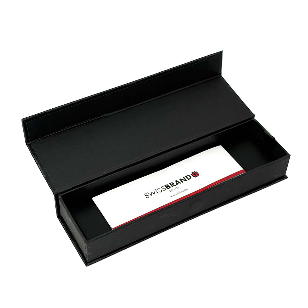SWISSBRAND Opulent 2521 Matte gold Rollerball & Ballpoint Pen with gold trim