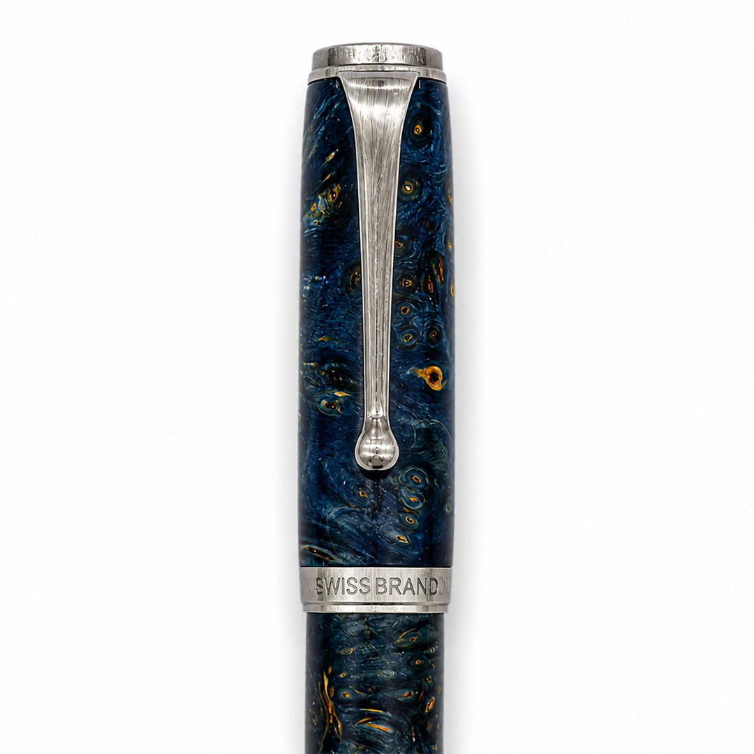 Aeterna Fountain Pen — Midnight Aegean