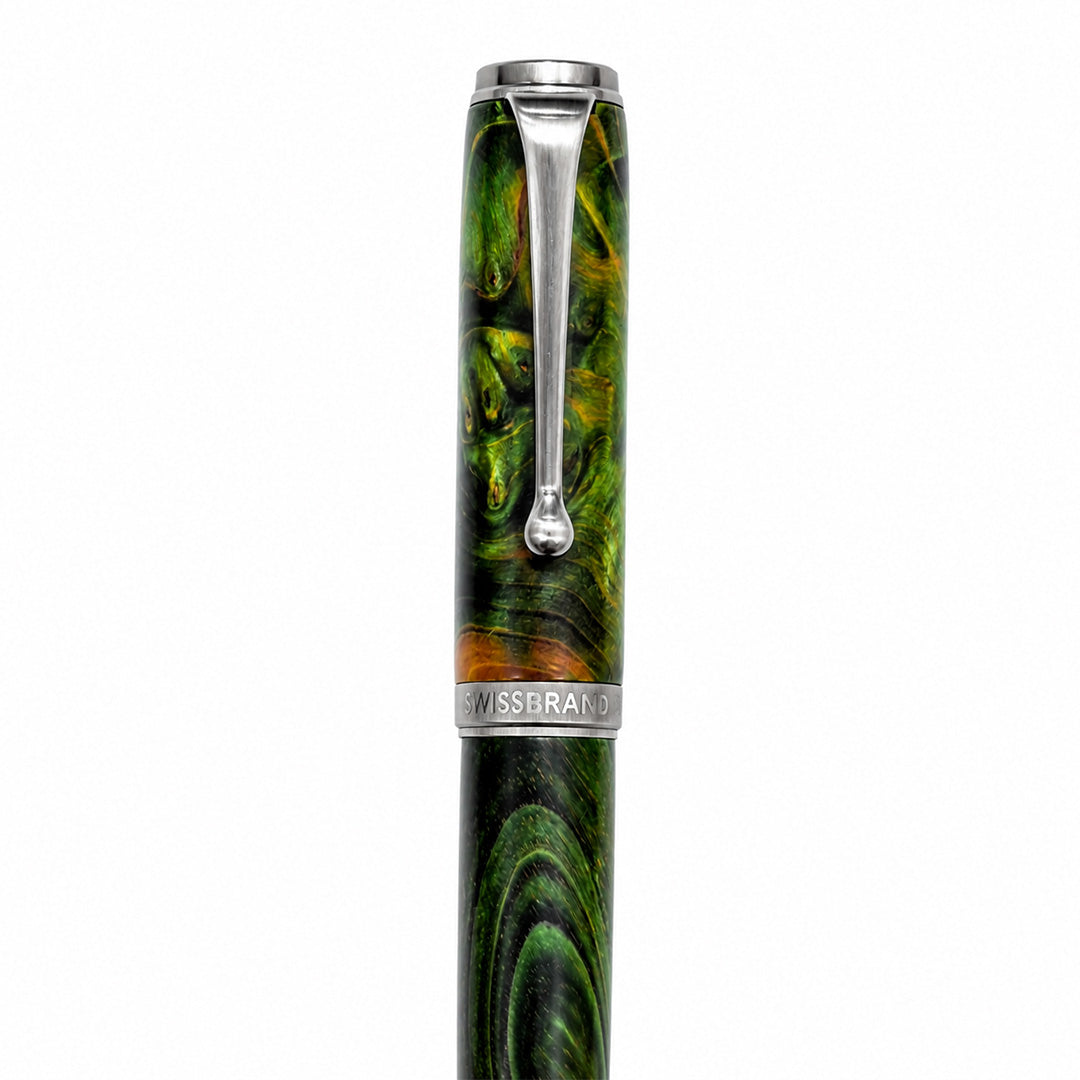 Aeterna Fountain Pen — Emerald Origin