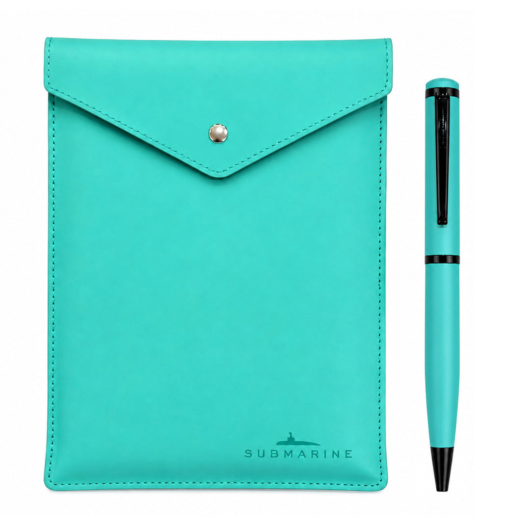 Pulse Premium Diary and Pen Set - T Blue