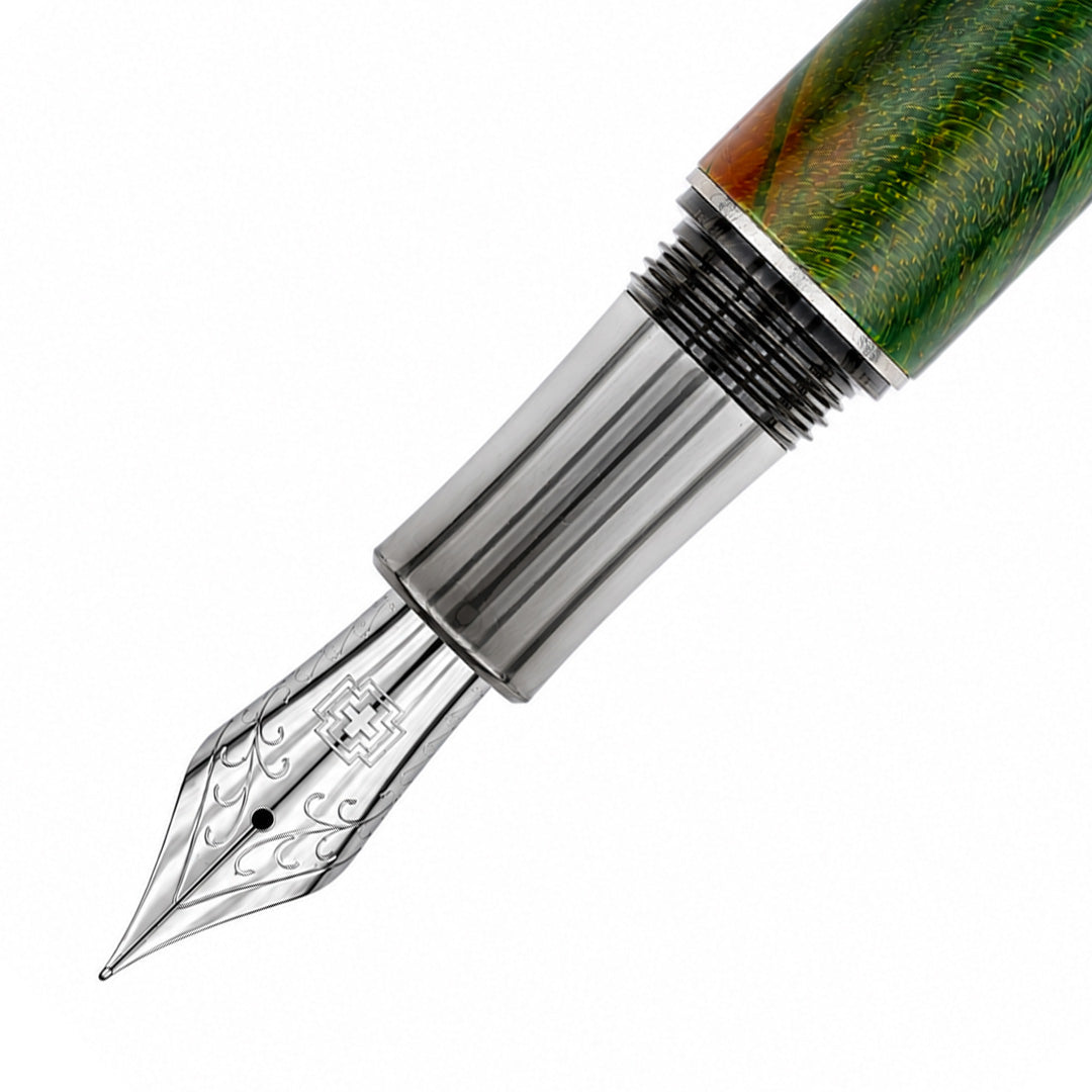 Aeterna Fountain Pen — Emerald Origin