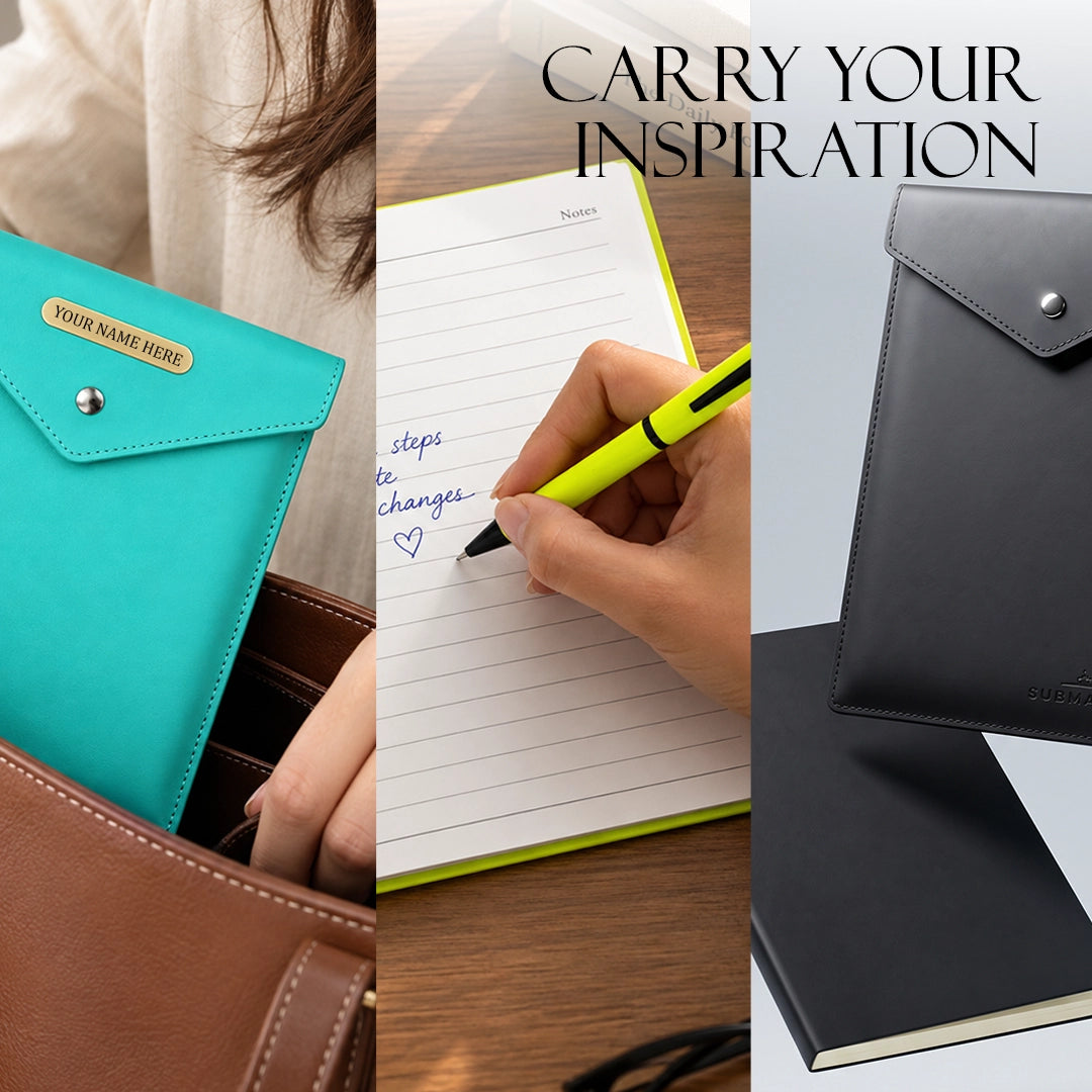 Pulse Premium Diary and Pen Set - Orange