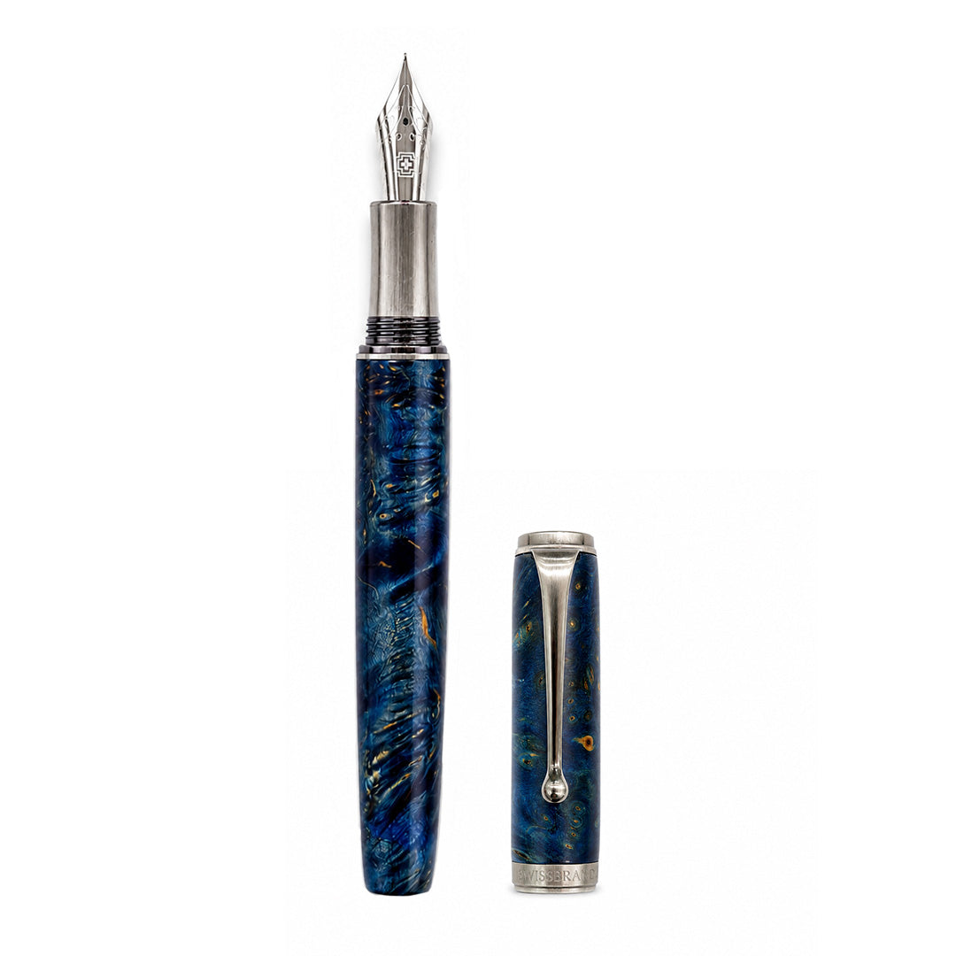 Aeterna Fountain Pen — Midnight Aegean