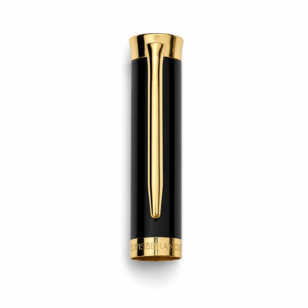 Aurelia Fude Nib Fountain Pen — Midnight Black