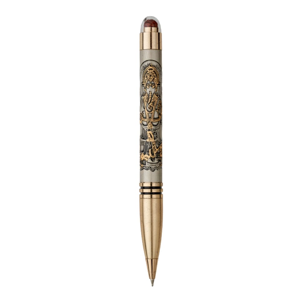 Laxmi & Ram Bhagwan & Ganesha Rudraksha Ball Pen Combo
