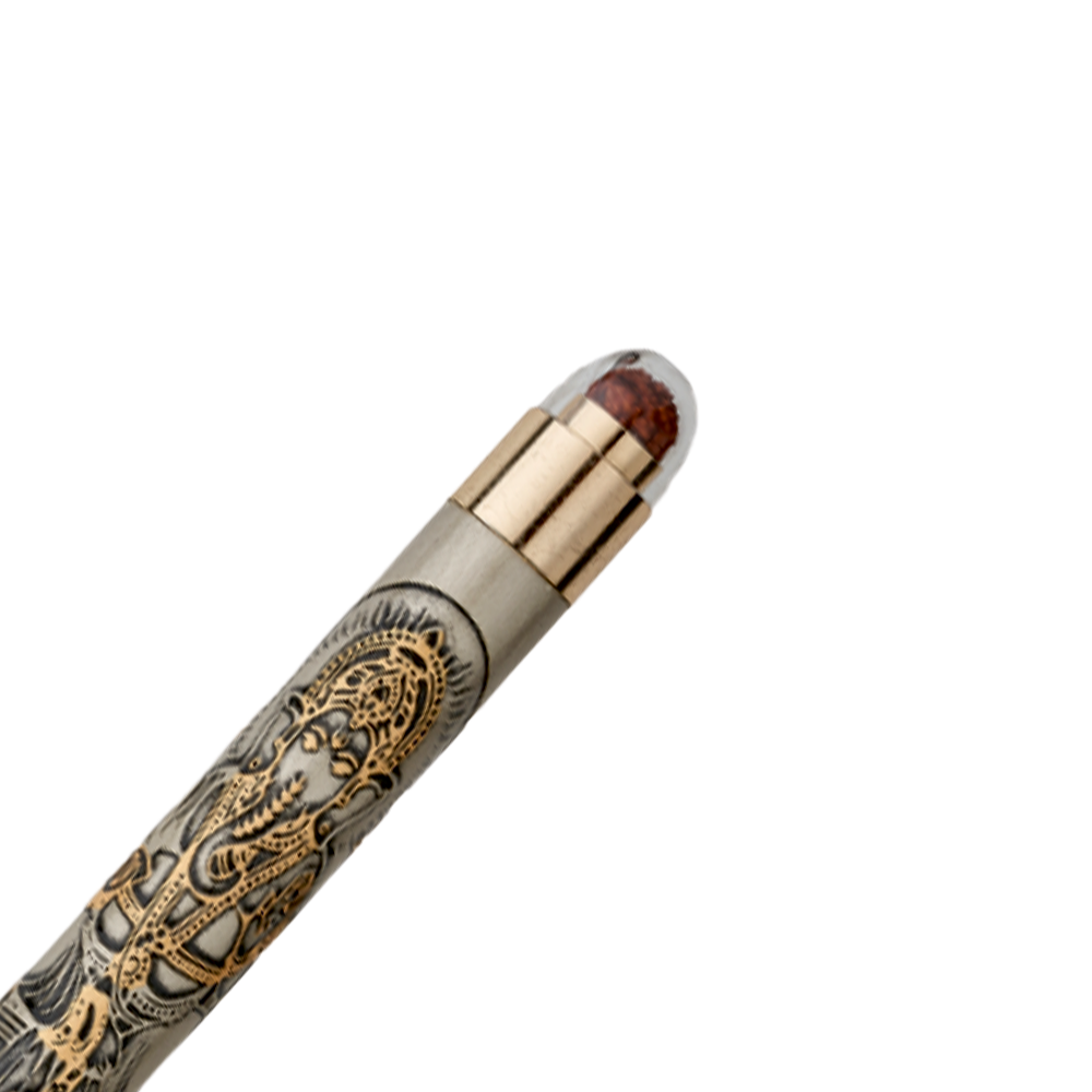 Ganesha Rudraksha Ball Pen