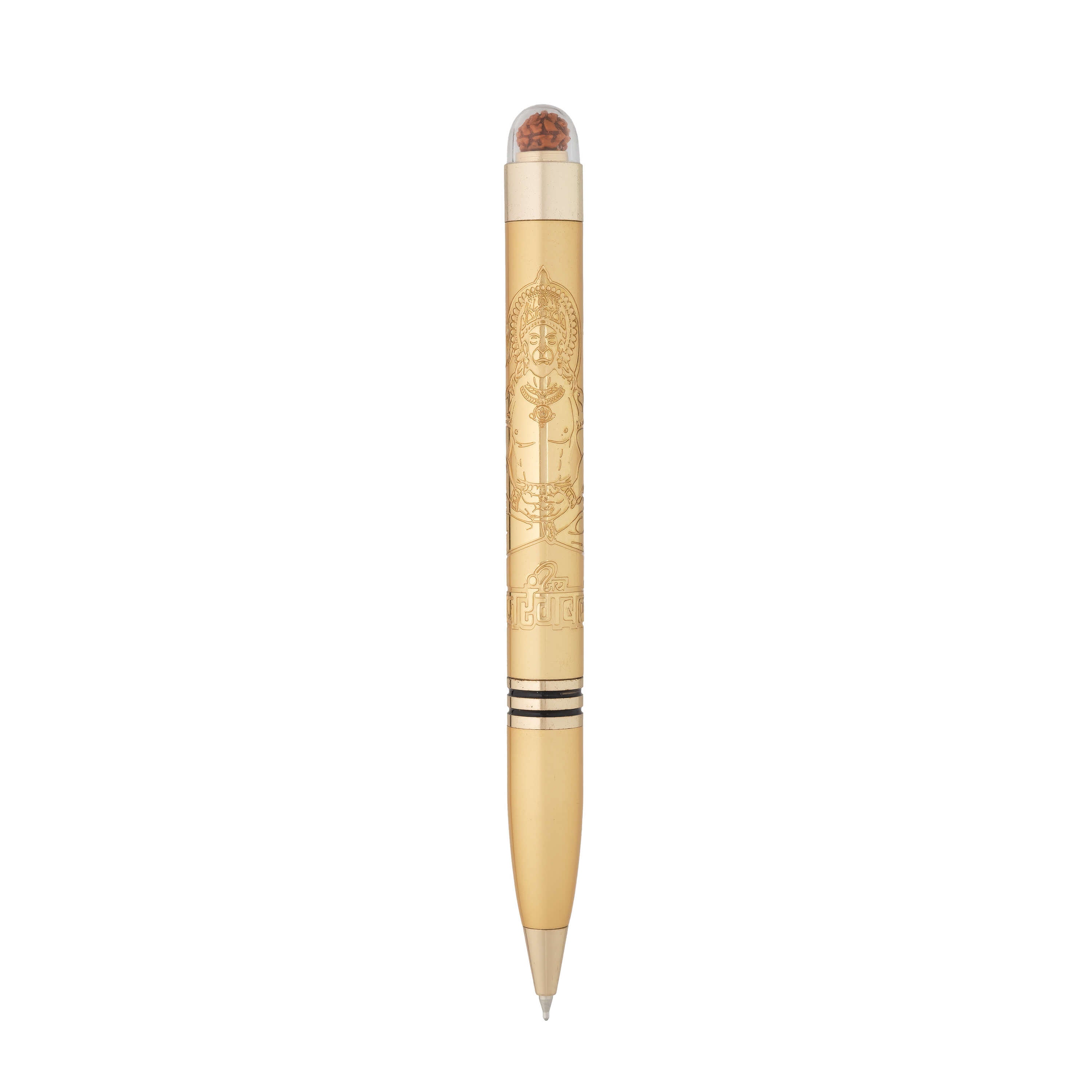 Hanuman Ji Rudraksha Ball Pen