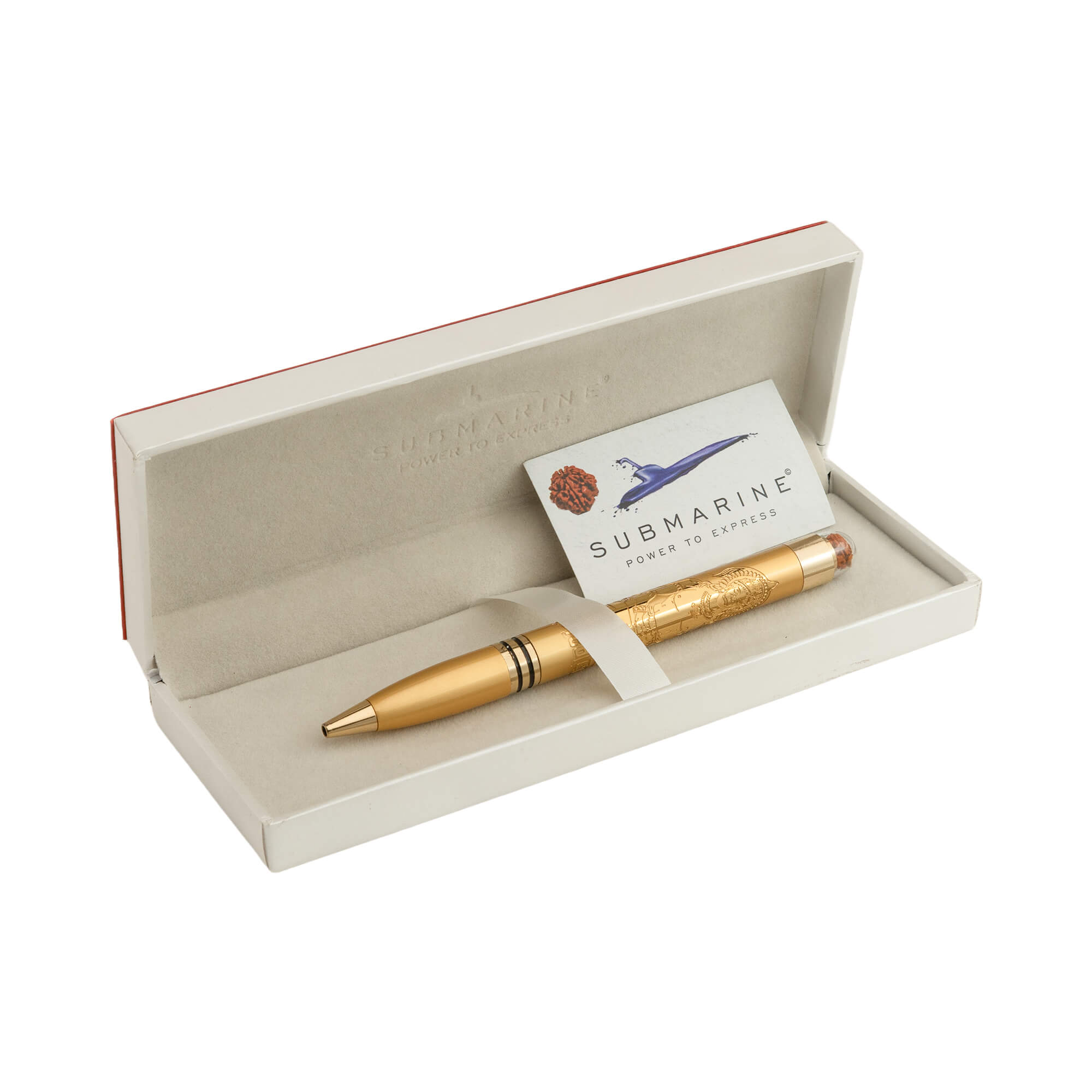 Hanuman Ji Rudraksha Ball Pen