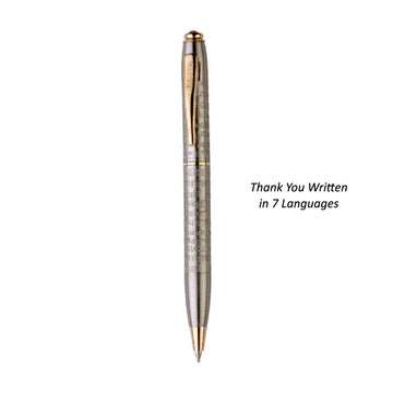 1010 Ball Pen - Written on Pen Thank You in 7 Languages