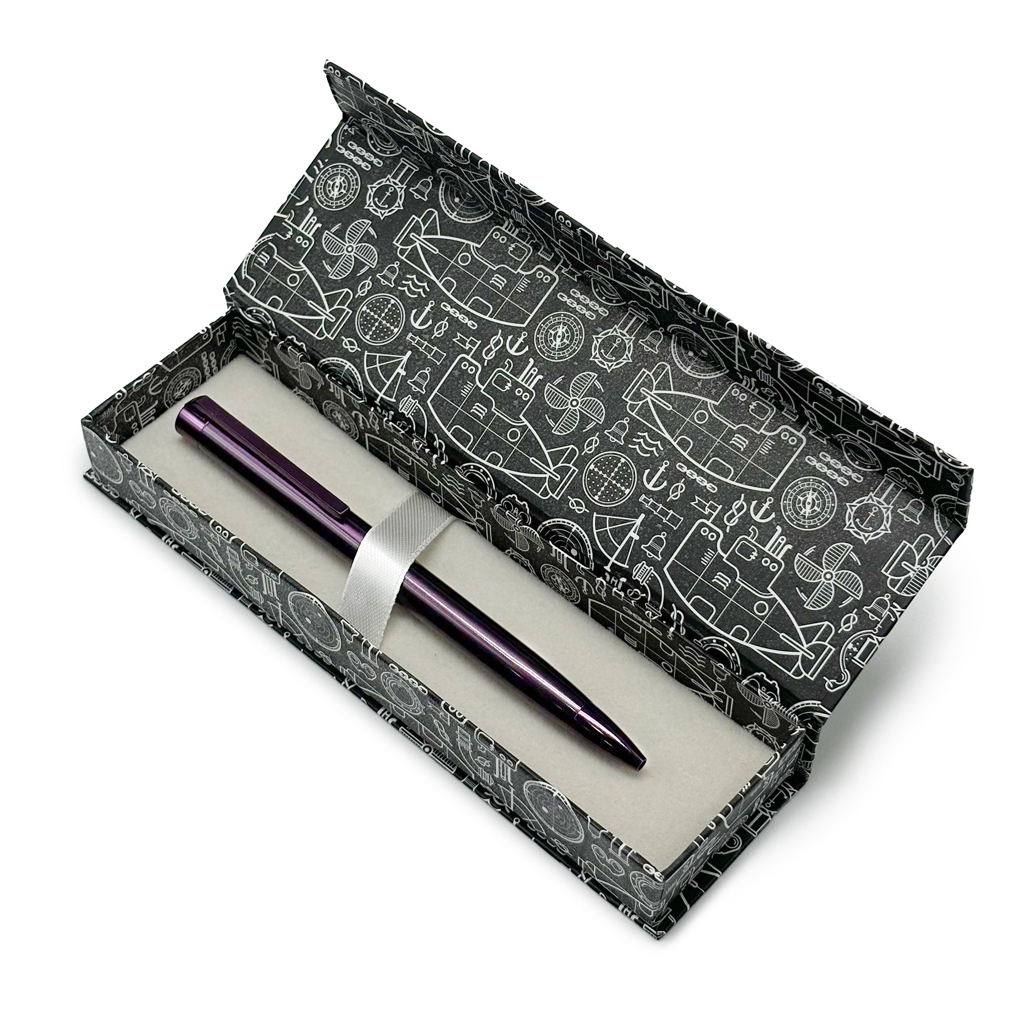Purple Plate Ball Pen