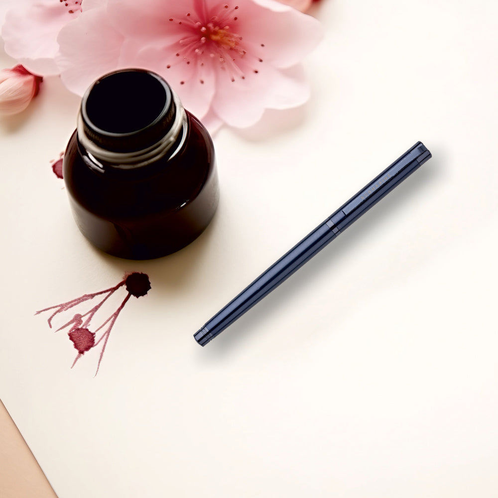 Blue Plate Roller Pen