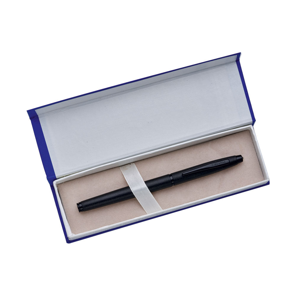 1014 Full Black Roller Pen