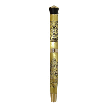 1051 Laxmi Ji Roller Pen Studded with Preciosa Crystal