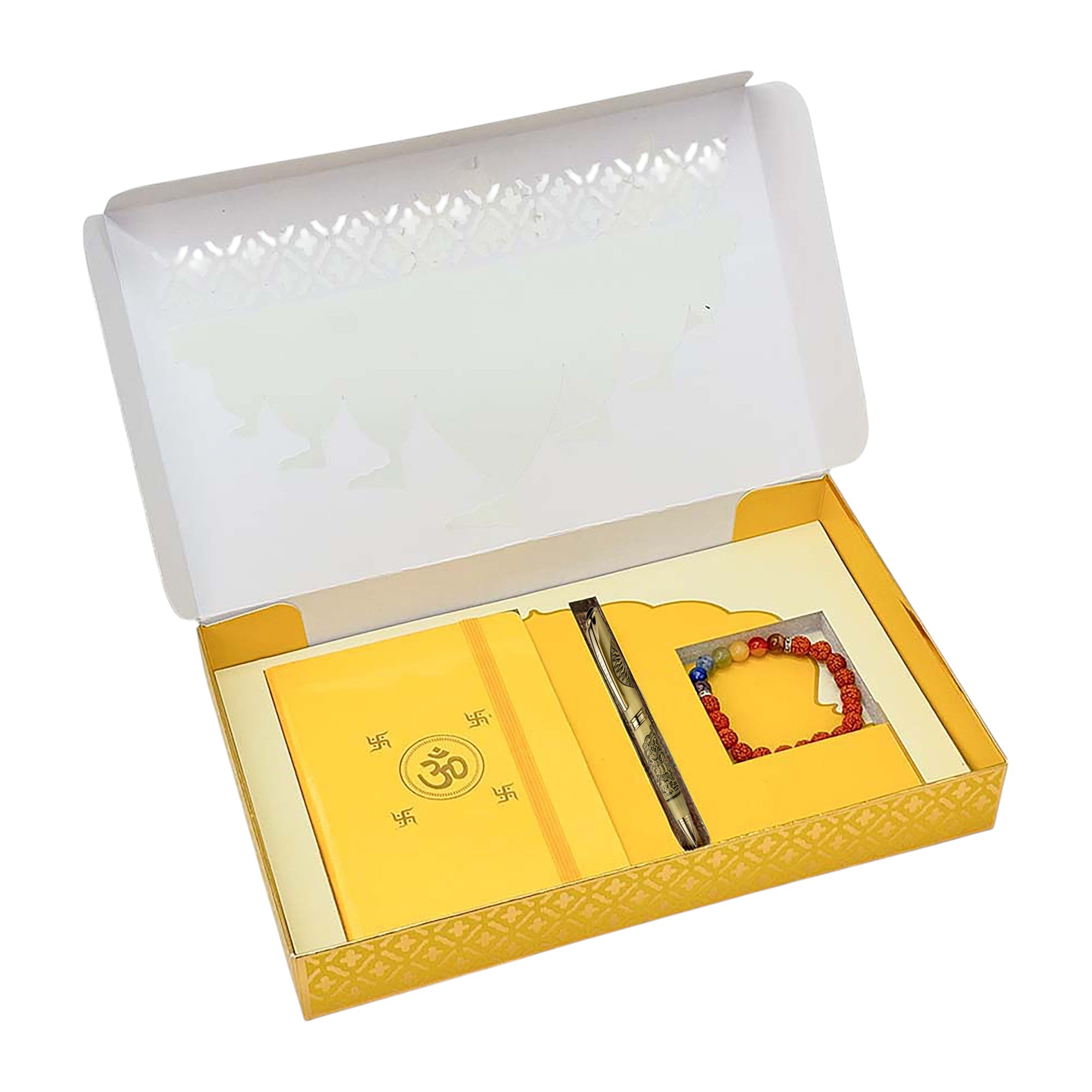 Divine Ball Pen Gift Set with Diary and Bracelet