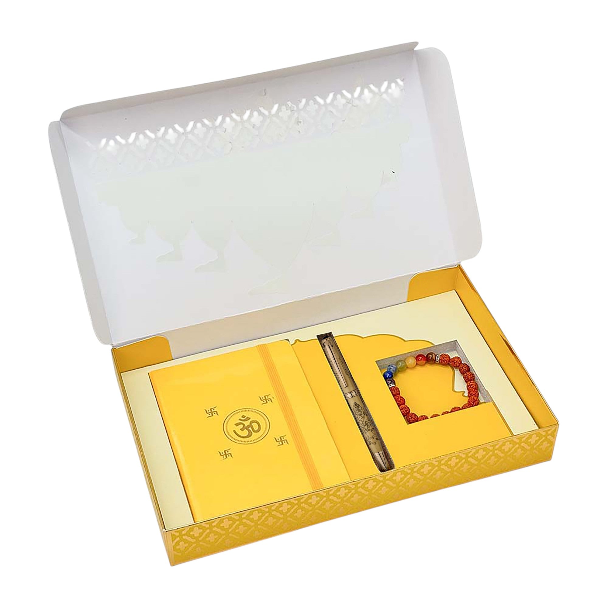 Divine Ball Pen Gift Set with Diary and Bracelet