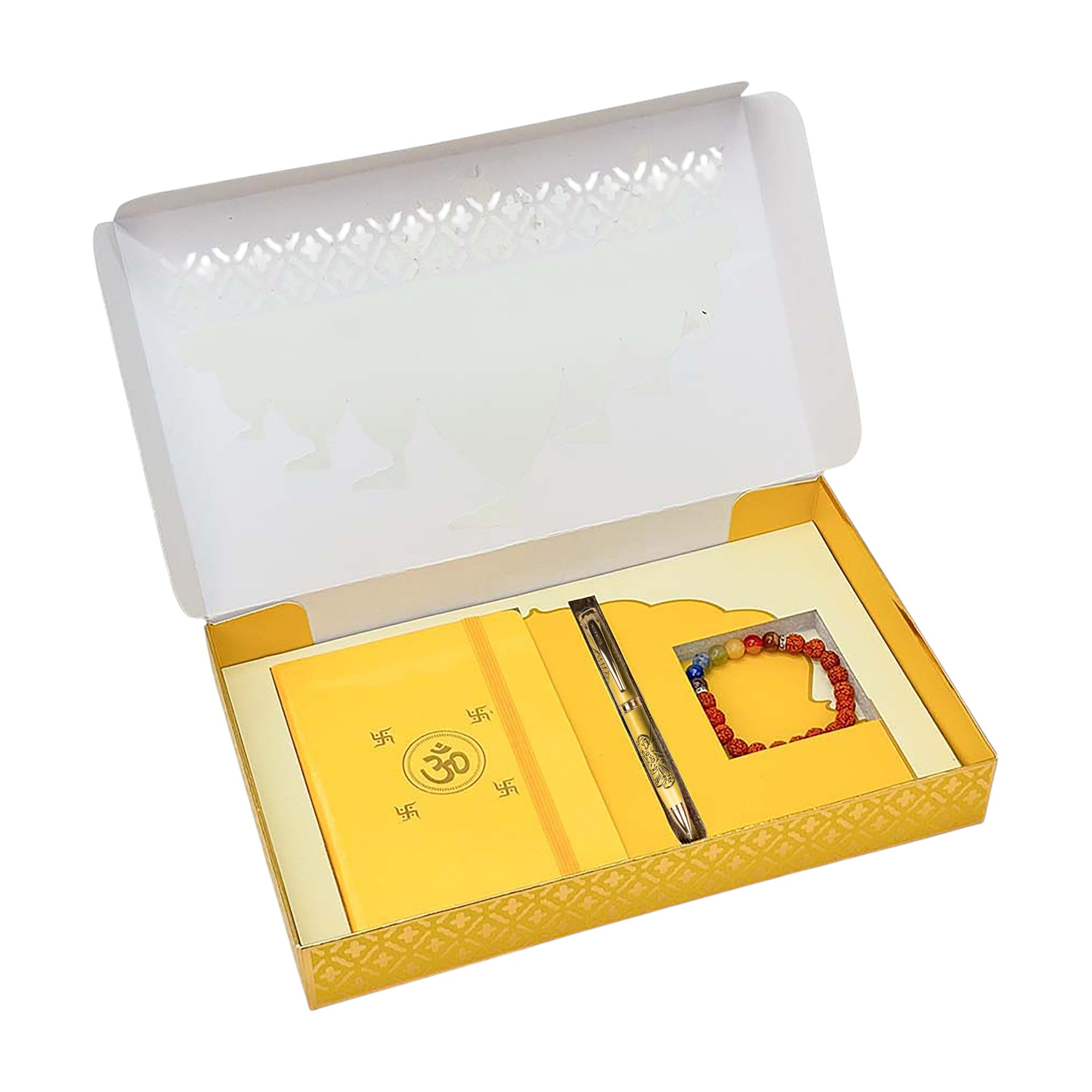 Divine Ball Pen Gift Set with Diary and Bracelet