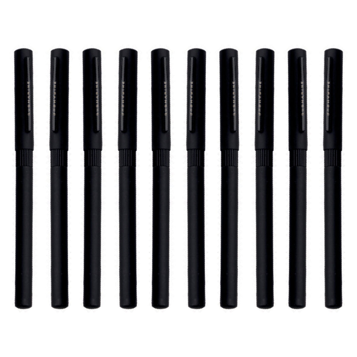 Instant Magnet Ball Pen | All-Black Metal | Quick-Click Cap