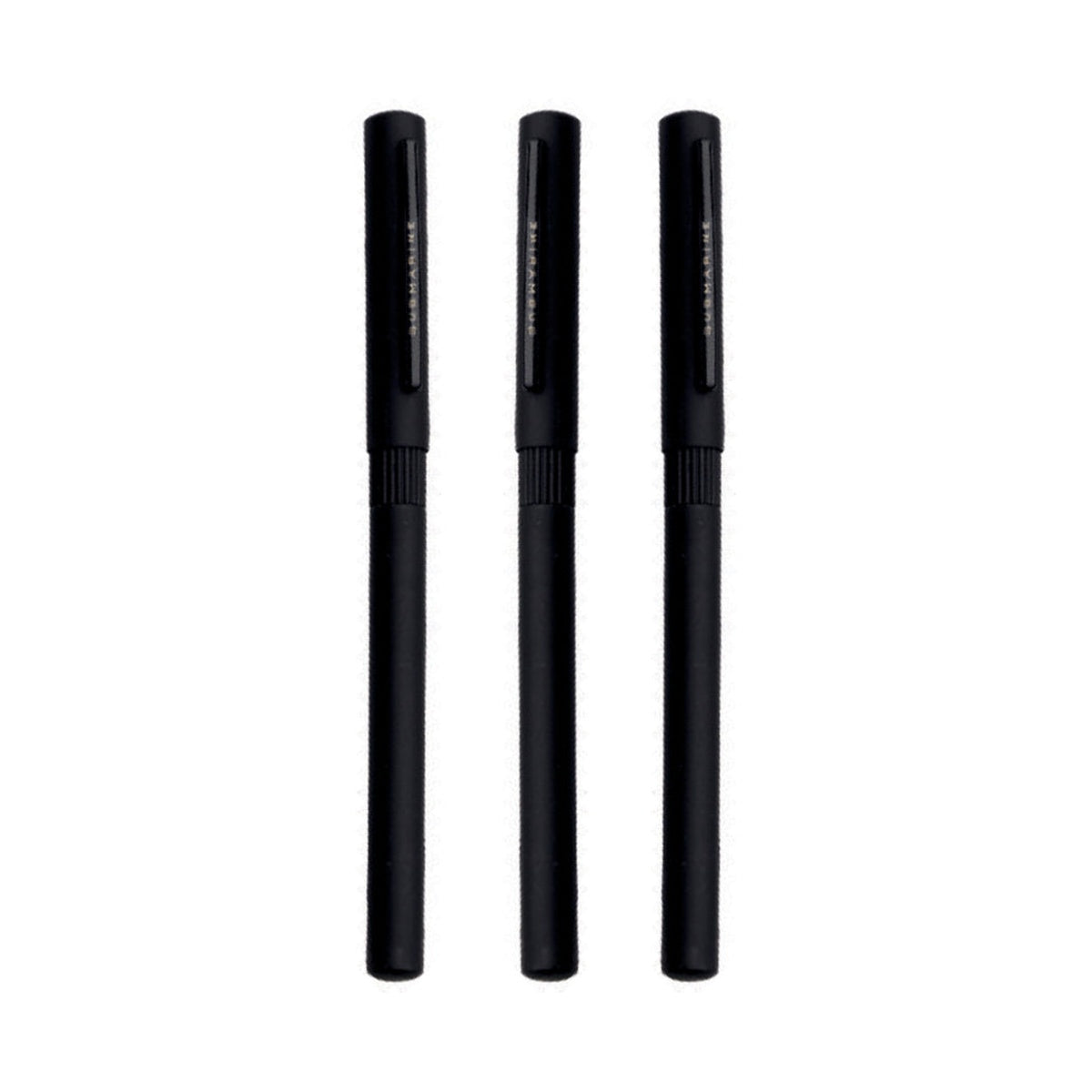 Instant Magnet Ball Pen | All-Black Metal | Quick-Click Cap
