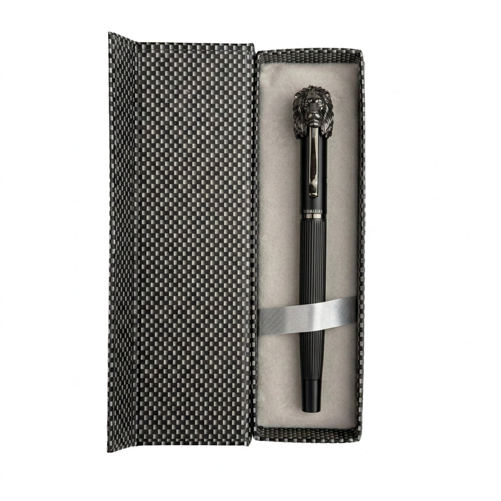 Leonis Metal Roller & Ball Pen Set - Gun Metal