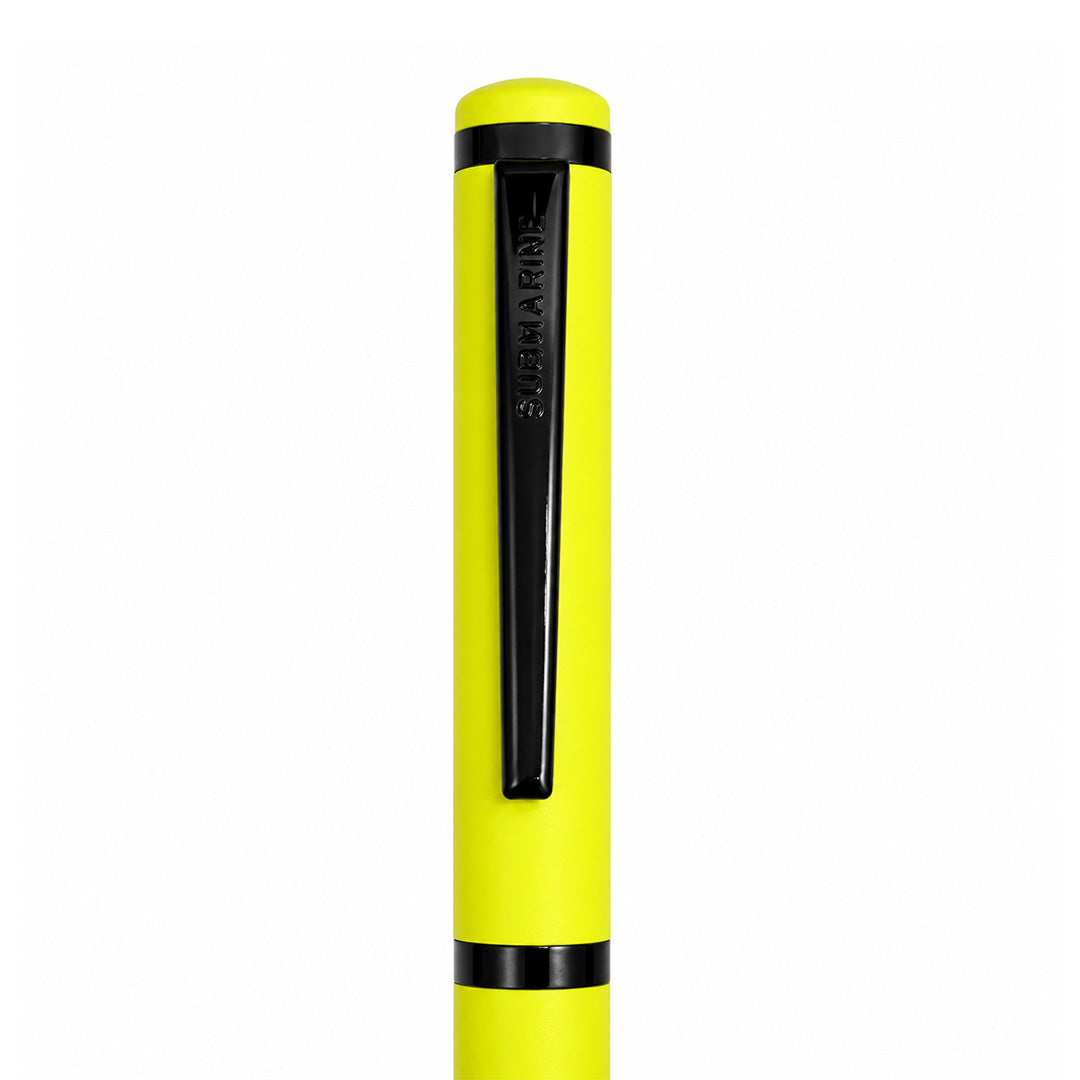 Pulse Premium Diary and Pen Set - Lemon