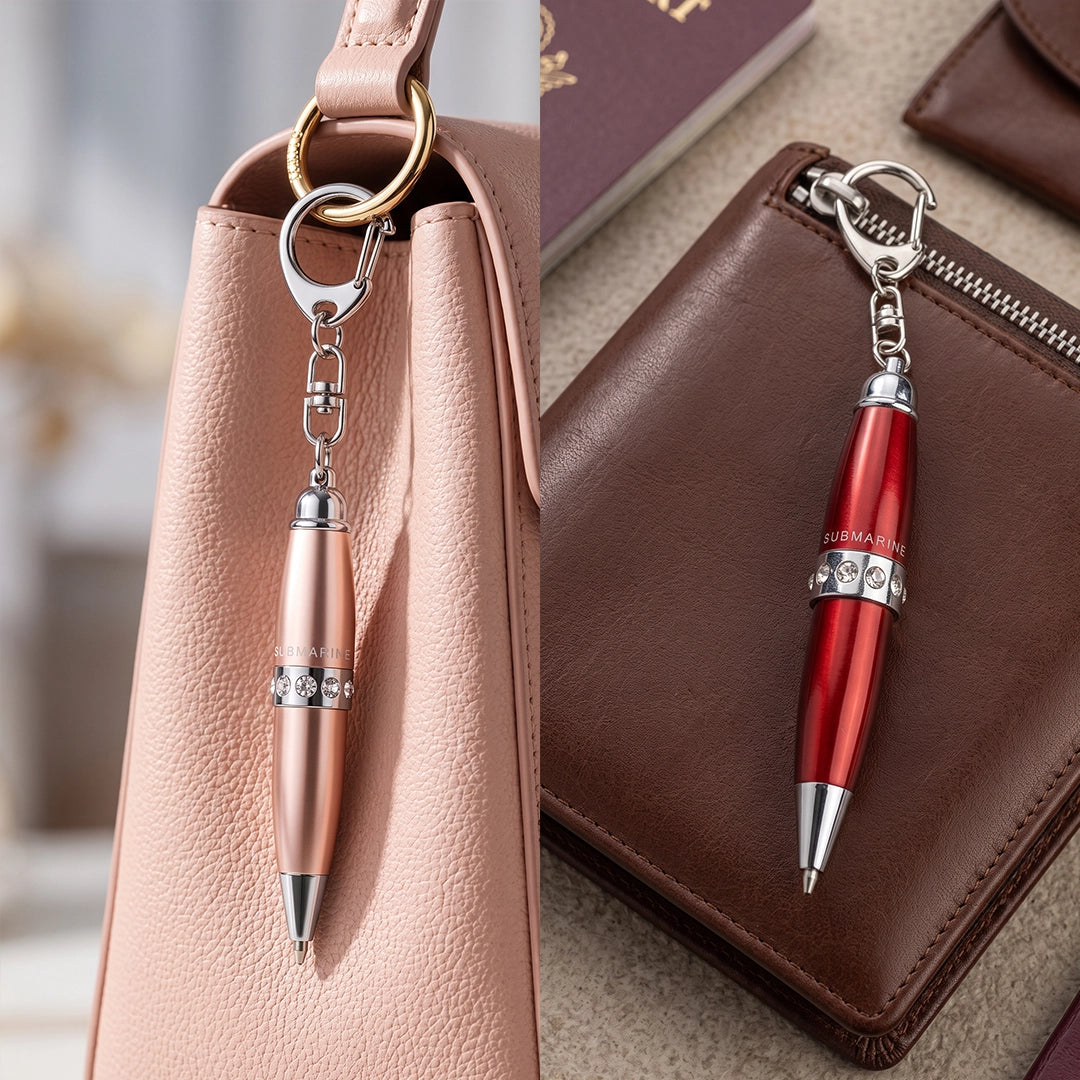 Mini Pop Metallic Ball Pen – Set Of 5