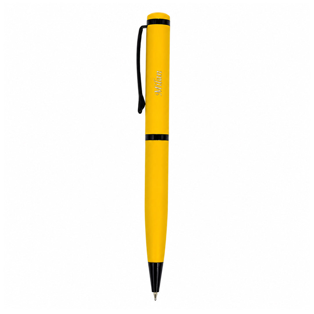 Pulse Premium Diary and Pen Set - Yellow