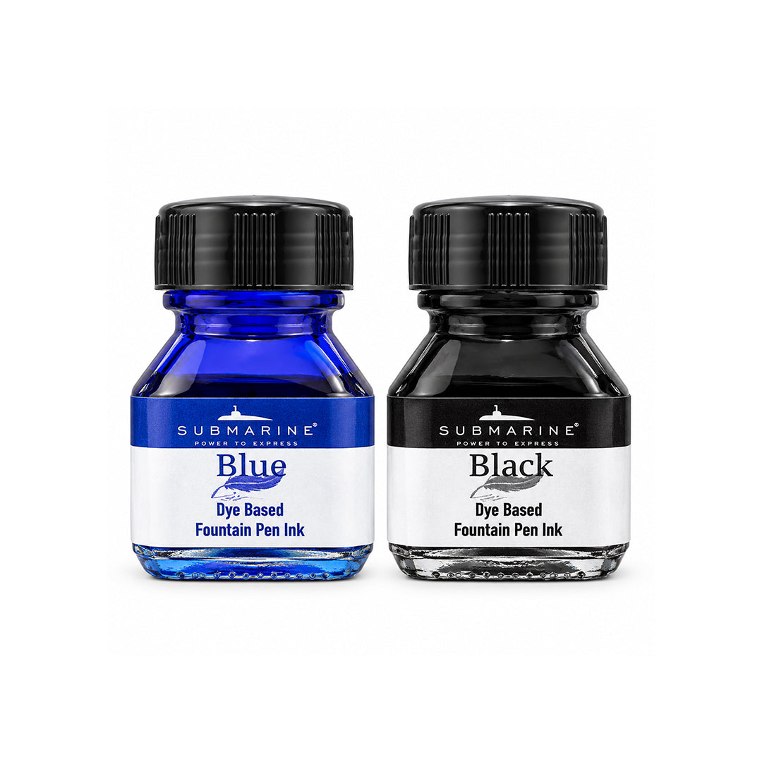 Inkspire Black Fountain Pen Set
