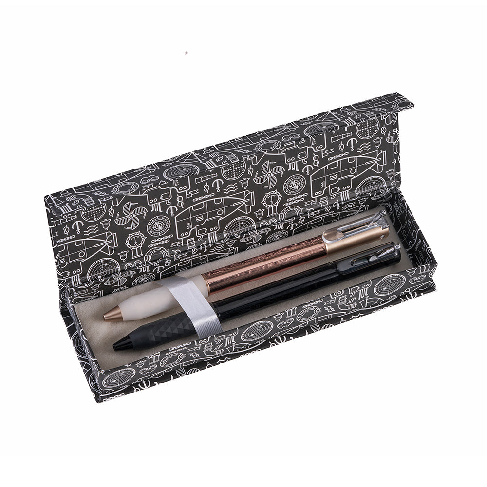 KINETIQ Retractable Ball Pen - Set of 2