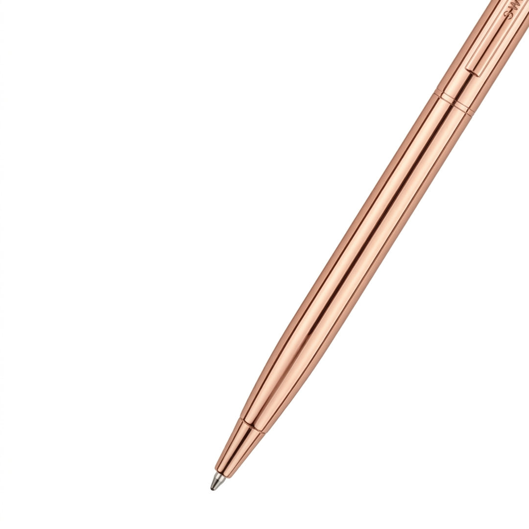 Krown Metal Ball Pen - Set Of 2 - Gold & Rose Gold