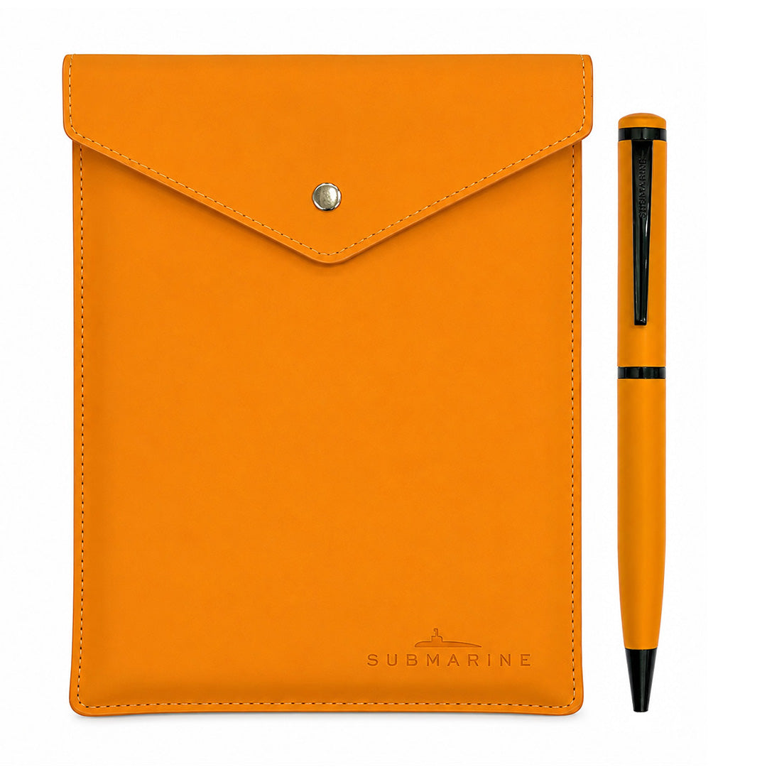 Pulse Premium Diary and Pen Set - Brown